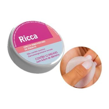 Imagem de Lenços Removedor de Esmalte Umedecidos 32un 4,4cm Ricca