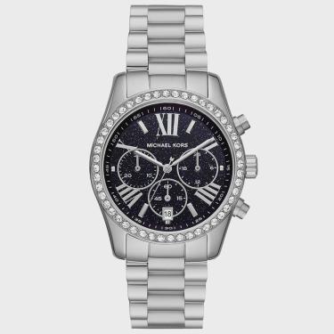 Imagem de Relógio michael kors feminino prata preto MK7277/1KN