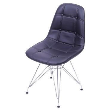 Imagem de Cadeira dkr Eames Botonê Preta