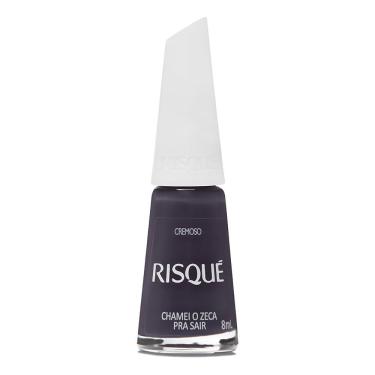 Imagem de Esmalte Risqué Cinza Cremoso Chamei o Zeca pra Sair 8ml