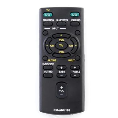 Imagem de RM-ANU192 Ajuste remoto substituído para controle remoto SONY Sound Bar RM-ANU192 SUB para RM-ANU191 HT-CT60BT SA-CT60BT SS-WCT60 SS-WCT60 HT-CT60 SACT60