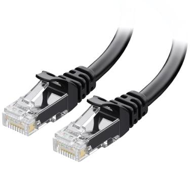 Imagem de Cable Matters Cabo Ethernet Snagless Cat 6 de 10 Gbps - cabo Cat 6, cabo Cat6, cabo Ethernet, preto