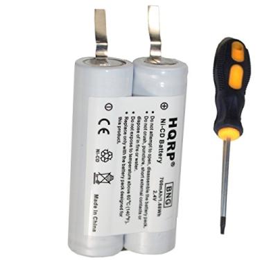 Imagem de HQRP Bateria compatível com Philips Norelco 5821XL 5822XL 5825XL 5841XL 5842XL 5845XL navalha/barbeador mais chave de fenda