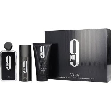 Imagem de Perfume Masculino Afnan Perfumes 9 Pm Edp Spray 100 ml&gel Banho 150 Desodorante
