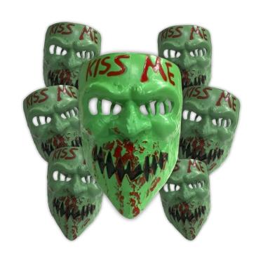 Imagem de Kit 10 Máscara Terror The Purge Terror Carnaval Halloween