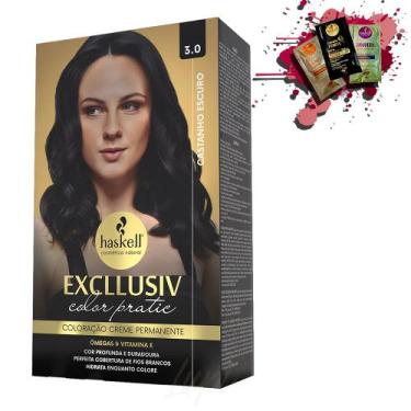 Imagem de Coloracao 3.0 Haskell Excllusiv Color Pratic Castanho Escuro