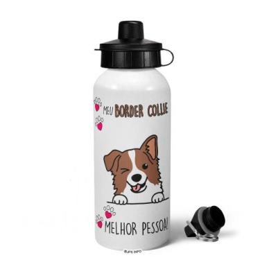 Imagem de Garrafa Squeeze MQ Dog - Meu Border collie, melhor pessoa! M2 - JPS IN