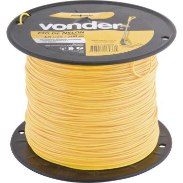 Imagem de Fio De Nylon 1,6mmx500m Redondo Para Roçadeiras E Aparadores