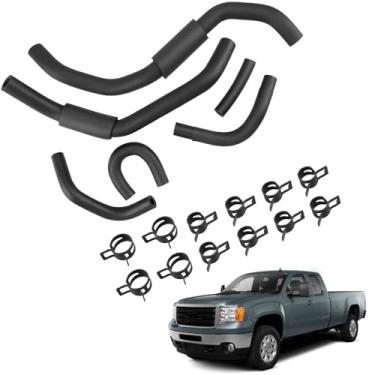 Imagem de Ombialo Kit de linha de combustível de baixa pressão compatível com LBZ LMM Duramax 2500/3500HD 2006-2010 6,6L