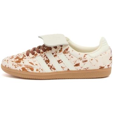 Imagem de adidas Tênis feminino Samba LT, Estampa de vaca marrom e branco, 36