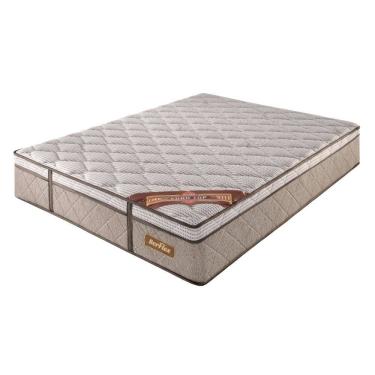 Imagem de Colchao Queen Molas Ensacadas com Espuma Hiper Soft D33/D40 Suporta 130kg Alto 34cm Certificado INMETRO