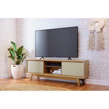 Imagem de Bancada Atlas para TV de até 70 polegadas - Cumaru Opala - Madetec