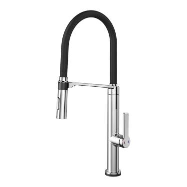 Imagem de Torneira Misturador Monocomando Docol Doc Tech 90009073057 de Bancada Cromada / Preta