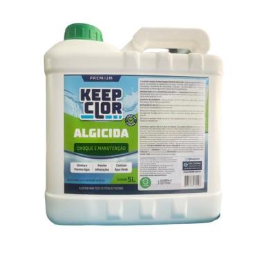 Imagem de Algicida choque manutenção prevenção liquido 5L keepclor