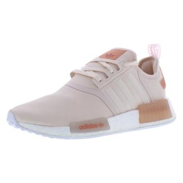 Imagem de adidas Tênis feminino casual NMD R1, Wonder Quartz/Wonder Clay/Cloud White-Pink, 38