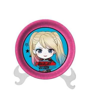 Imagem de Pratos Descartáveis Arlequina 8 Un. Festa Infantil