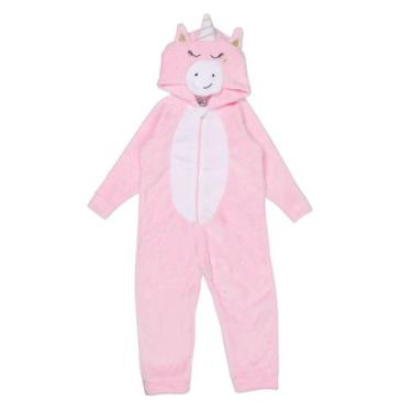 Imagem de Macacão Inverno Bichos Fleece Fantasia Animais Bebê Infantil - AG Indu