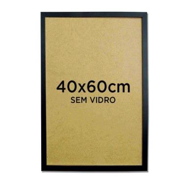 Imagem de Moldura Para Quadro Decorativo 40X60cm Sem Vidro - Várias Cores - TaCo