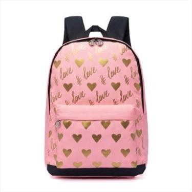 Imagem de Mochila Reforçada Feminina Escolar Casual Trabalho Faculdade 17 Litros-Feminino