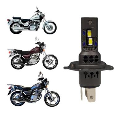 Imagem de Lâmpada UltraLed PK20 Nano Headlight Farol Alto e Baixo Moto Suzuki H4