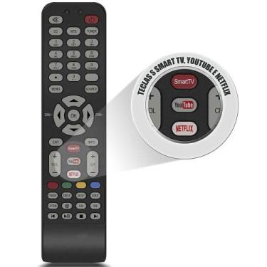 Imagem de Controle Remoto para TV Semp L55S4700FS L40S4700FS L48S4700F - Mbtech