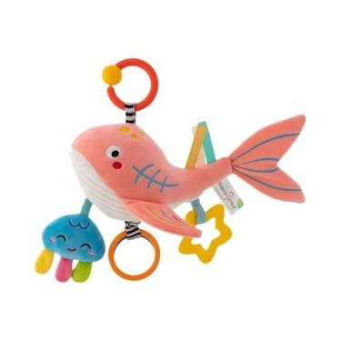 Imagem de Chocalho De Pelúcia Macio Com Alça Para Bebês, Brinquedo Sensorial Par