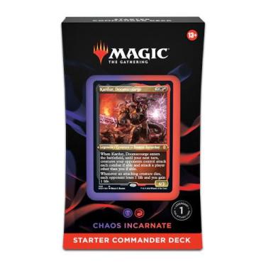 Imagem de Starter Commander Deck Chaos Incarnate Magic Mtg En - Wizards Of The C
