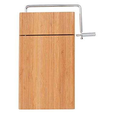 Imagem de Deli Slicer Fatiador de queijo com fio de aço inoxidável Cortador de alimentos para cozinha Cortador de manteiga Tábua de fatiar vários queijos para cortar queijo manteiga Legumes Salsicha Ferramentas