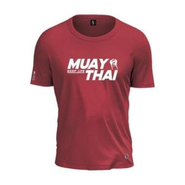Imagem de Camiseta Personalizada Muay Thai Luta Black Lutador-Unissex
