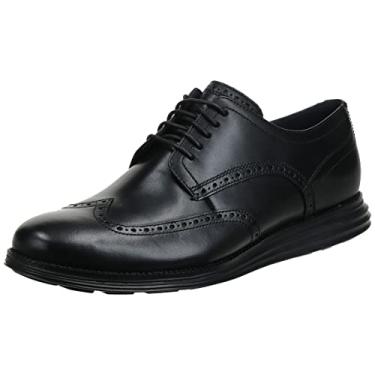 Imagem de Cole Haan Oxford masculino original Grand Shortwing, Preto/preto, 13 Wide