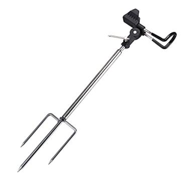 Imagem de Barraca de pesca Novo suporte de torre de pesca all-metal, pólo de mão, pólo marinho, haste de pesca de pólo longa universal de dupla finalidade, engrenagem/tipo de parafuso Suporte para vara de pesca