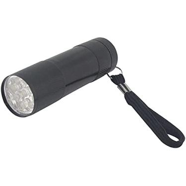 Imagem de Lanterna em Alumínio, Western, 9 Leds, Preta