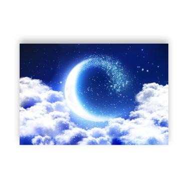 Imagem de Fundo Fotográfico 2,20 x 1,50 - New Born Céu com Lua 022 - Via Cores