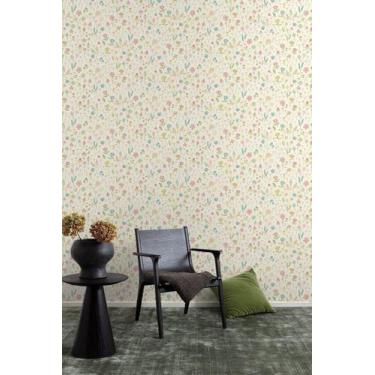 Imagem de Papel de Parede Colorido Maison Floral - Rolo 10m x 0.53m - Grandeco