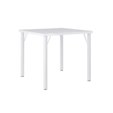 Imagem de Mesa para Sala de Jantar 90cm Quadrada Luca - Bona Vita Móveis