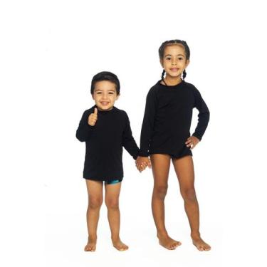 Imagem de Blusa Uv Use.D Térmica Infantil Feminino Masculino Camisa Esportiva, P