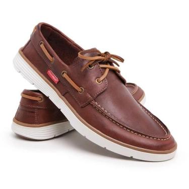 Imagem de Dockside Casual Sapato Mocassim Em Couro  Polo Urban - SBL, Látego mor
