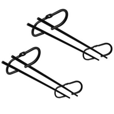 Imagem de Conjunto 2 peças Suporte Suspenso para Taças Reto 42cm Kit Porta Taças