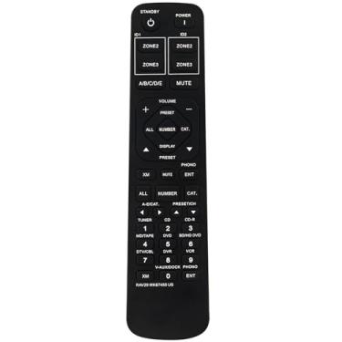 Imagem de RAV29 WK67450 US Substituição Zona 2 Zona 3 Controle Remoto Aplicável para Yamaha AV Receiver RX-V1800 RX-V1800BL RXV1800 RXV1800BL