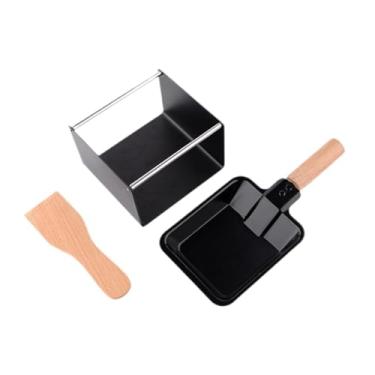 Imagem de Ioensy Forno raclette de queijo, panela para derreter queijo, substituto para raclette, torrador de queijo para cozinhar pão, grelha e churrasco