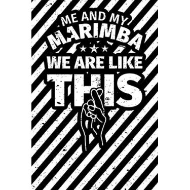 Imagem de Notizbuch liniert: Marimbaspieler Geschenke Marimba