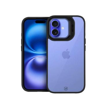 Imagem de Capa case capinha para iPhone 16 - Gravity Preta - Gshield