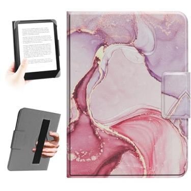 Imagem de HoYiXi Capa universal para leitores digitais de 6,8 polegadas e 7 polegadas. Compatível com Kindle, Kobo, Paperwhite, Pocketbook, Tolino eReaders. Capa de corda elástica para leitores de e-books de 15