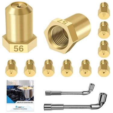 Imagem de Kit de Conversão de Gás Natural para Propano LP Timsenkoo GRLP5