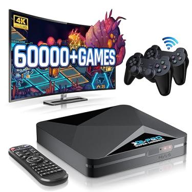 Imagem de Kinhank Super Console X2 Pro Pre-Installed 100,000+ Classic Games,256G Retro Gaming Consoles Compatible with 60+ emulators, S902X2 Chip, Three Systems in One, Include Remote, Wireless Controllers