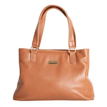 Imagem de Bolsa Estruturada Caramelo Dm Obsession, Conhaque, UN