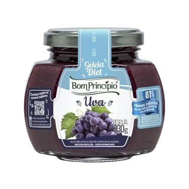 Imagem de Geleia de Uva Diet Zero Açúcar Bom Principio 230g