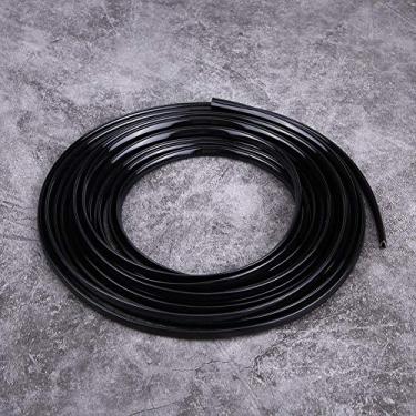 Imagem de Moldagem de Acabamento na Tira Porta do Carro Protetor Flexível, Tampa de Arranhões Preta de 6m para a Porta do Carro, Adequada para Aro de Ar Condicionado, Aro de Grade, (Preto)