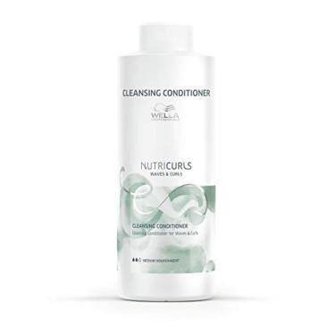 Imagem de Condicionador de limpeza Nutricurls Waves & Curls 1000 ml da Wella