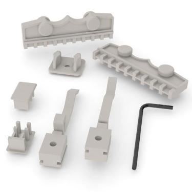 Imagem de Kit RV 12 para Portas de Vidro Rometal, Tamanho Único